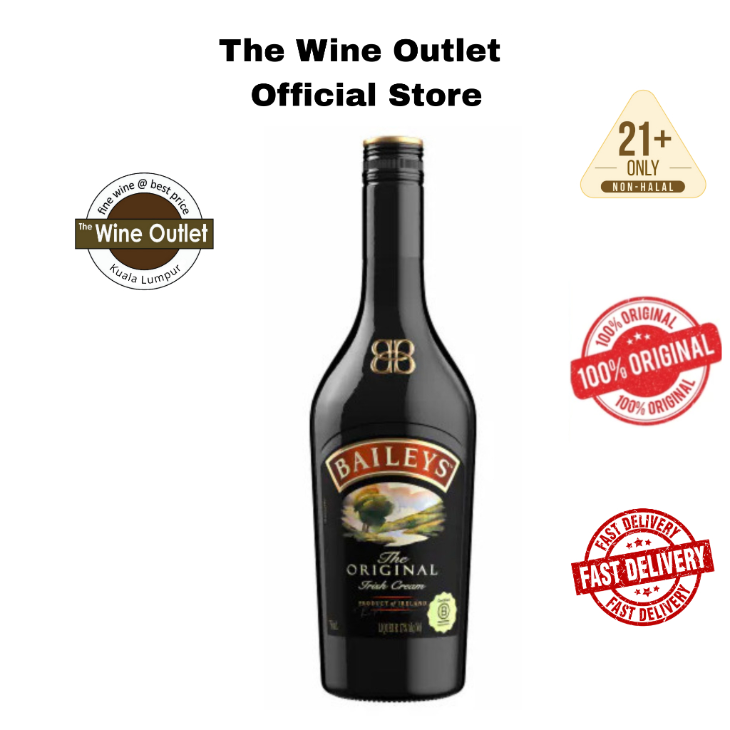 Bailey's Original Irish Cream 750ML (New Bottle Label ) | Shopee Malaysia