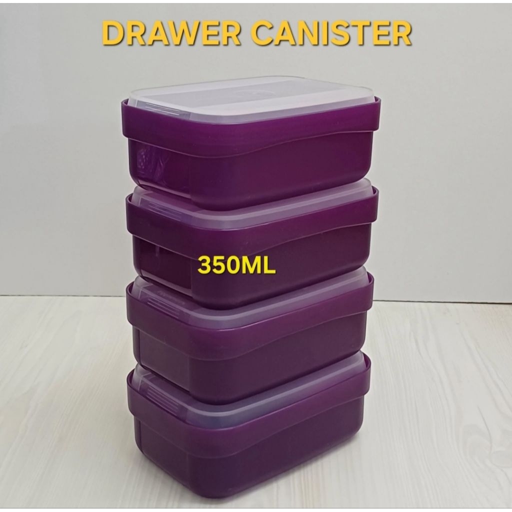 Tupperware Draw Canister 350ml (1pcs) | Shopee Malaysia