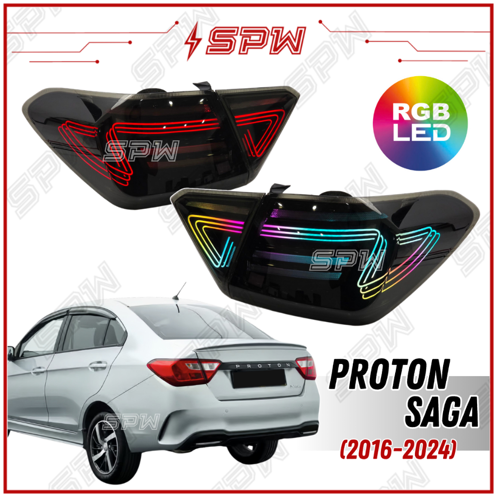 Proton Saga (2016-2024) V5 RGB CSL Tail Lamp Tail Light LED VVT MC1 MC2 ...