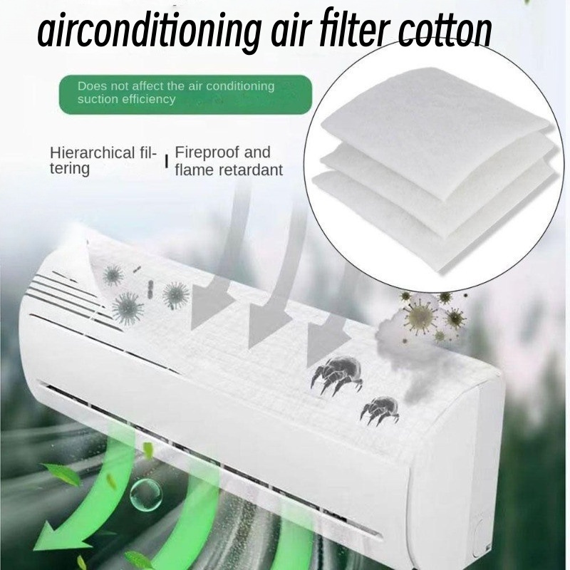 20cm X 80cm Air Conditioner Dust Screen - Ventilation Filter Cotton ...