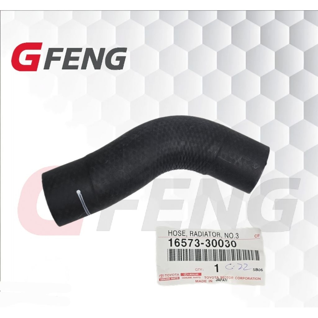 ORIGINAL TOYOTA HIACE VAN KDH200 RADIATOR HOSE LOWER 16573B | Shopee ...
