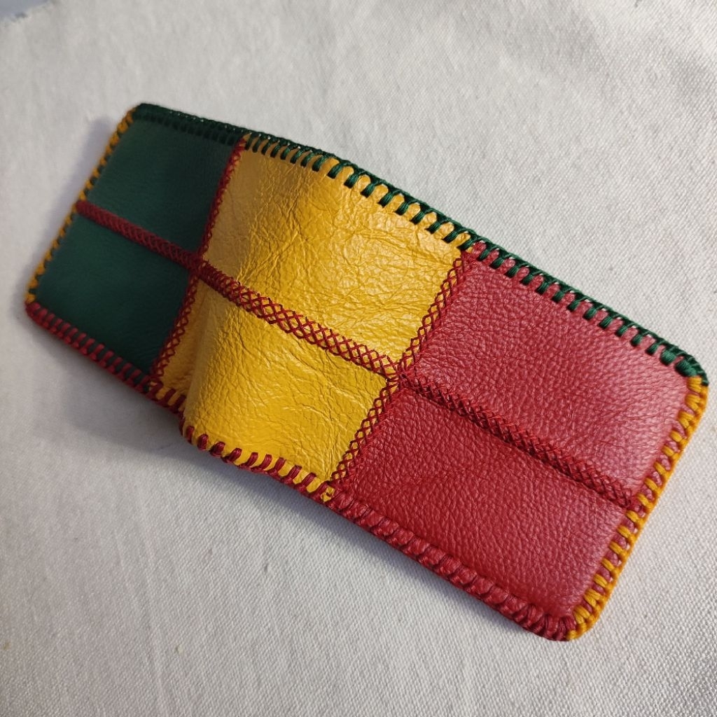 Rasta Marley ,Handmade Leather Wallet, Beg Kulit Jahitan Tangan ...