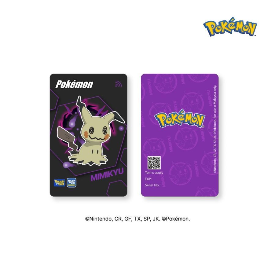 Touch 'n Go Pokmon Special Edition Cards (Mimikyu) | Shopee Malaysia
