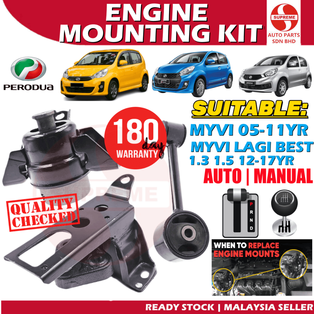 S2U Engine Mounting Kit Set Perodua Myvi Old Lagi Best Auto Manual With ...