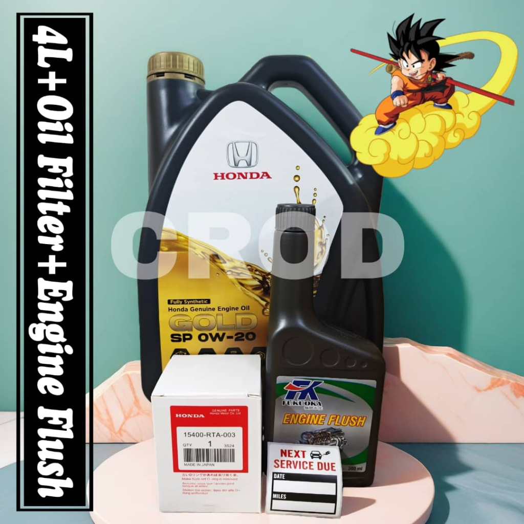 Honda SP 0W20 (4 Liter) Gold Fully Synthetic Engine Oil - Civic, City ...