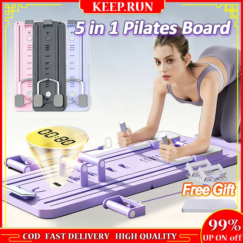5 in1 Multifunctional Abdominal Board Foldable Automatic Rebound push ...