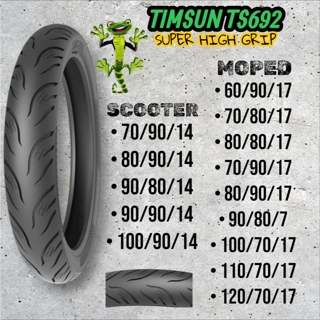 TAYAR TIMSUM TS692 TIMSUN 60 90 17 TIMSUN 70 80 17 TIMSUN 80 80 17 ...
