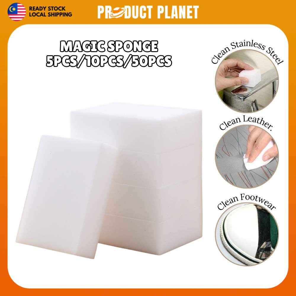 Reusable Nano Magic Sponge Multipurpose Foam Eraser Cleaner Stains Oil ...