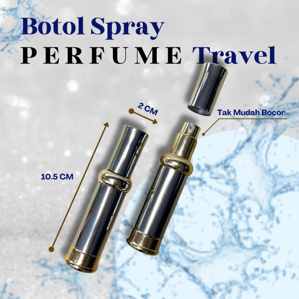 Botol Spray Perfume Travel / Botol Spray Minyak Wangi / Botol Spray ...