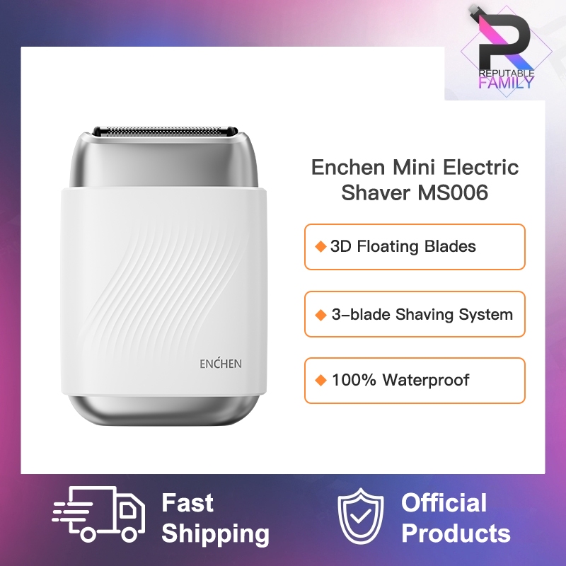 Enchen MS006 Electric Shaver Pop-up Portable Shaver 100% Waterproof ...