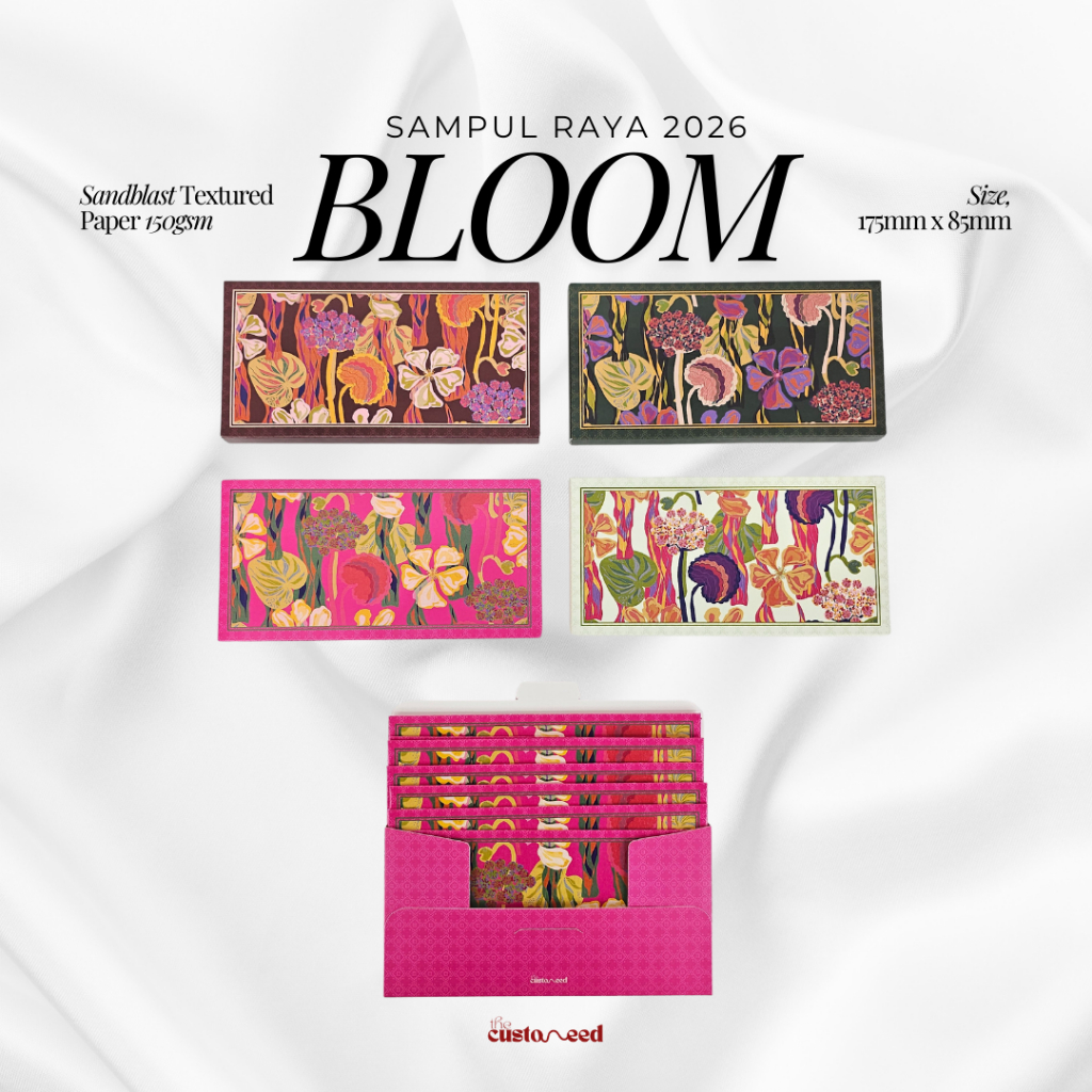 BLOOM: Box of Sampul Raya 2026 | Shopee Malaysia