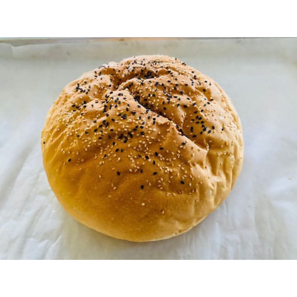 Roti burger 10 inci (patty 1kg) | Shopee Malaysia