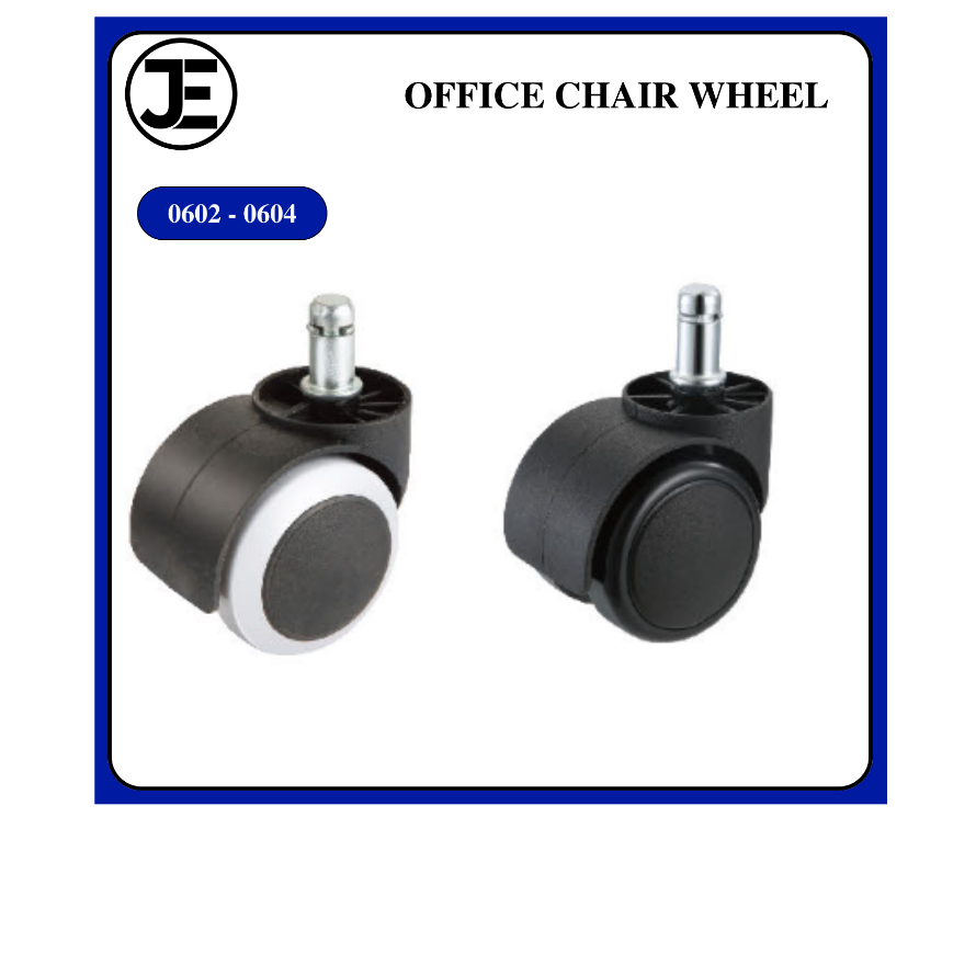 Roda Kerusi Office Chair Caster Roller Twin Wheel Caster Chair Roda ...