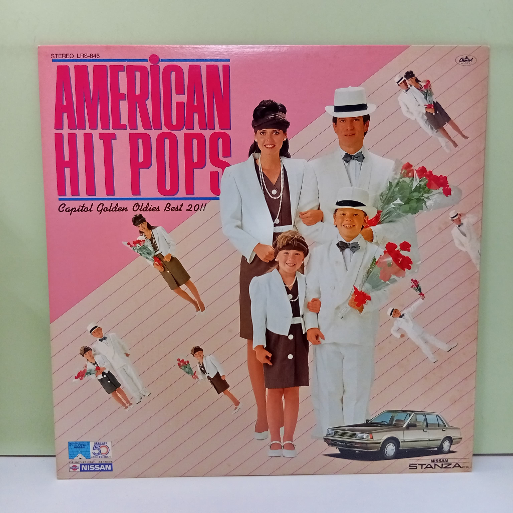 #AA193-12 LP TERPAKAI [ AMERICAN HIT POPS - CAPITOL GOLDEN OLDIES BEST ...