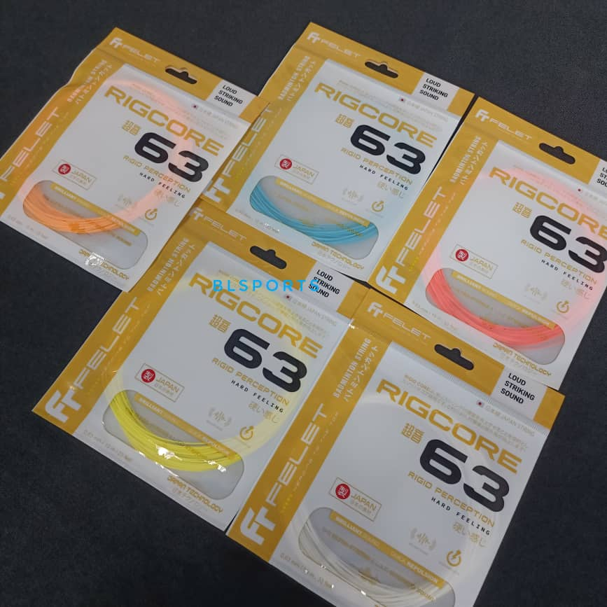 FELET Badminton String RIGCORE 63 (100% ORIGINAL) | Shopee Malaysia