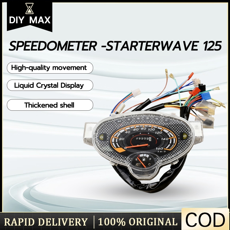 Honda Wave125 WAVE 125 Starter Speedometer speedo Meter Sped Miter ...