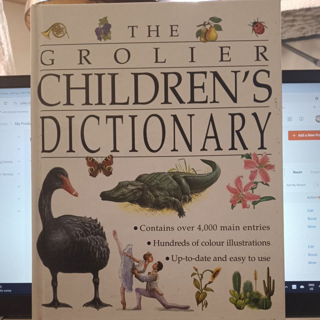 Grolier Book The Grolier Children's Dictionary Book 1 | Shopee Malaysia