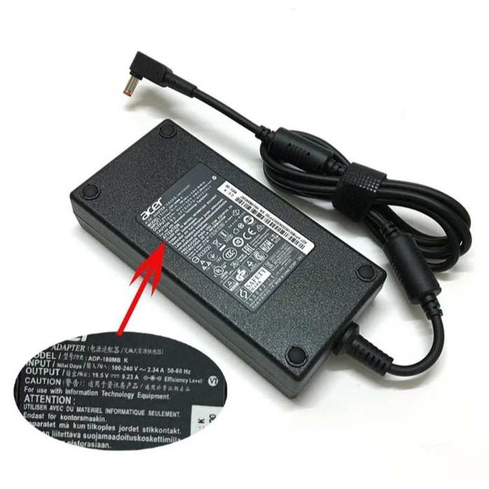 45W Laptop Charger For Acer Chromebook 13 14 15, Aspire, Spin, Swift – 19V 2.37A
