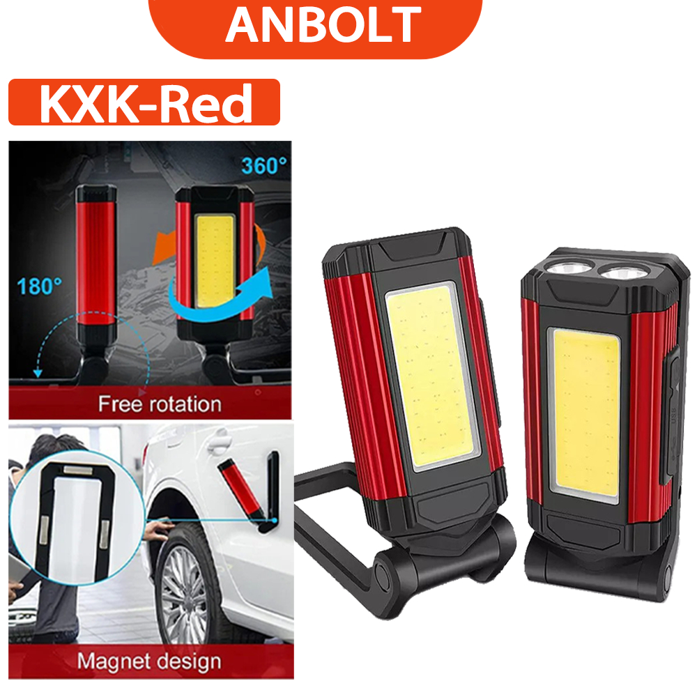Anbolt-Multifunction Worklight 7 Modes 360° Rotating Magnetic LED Work ...