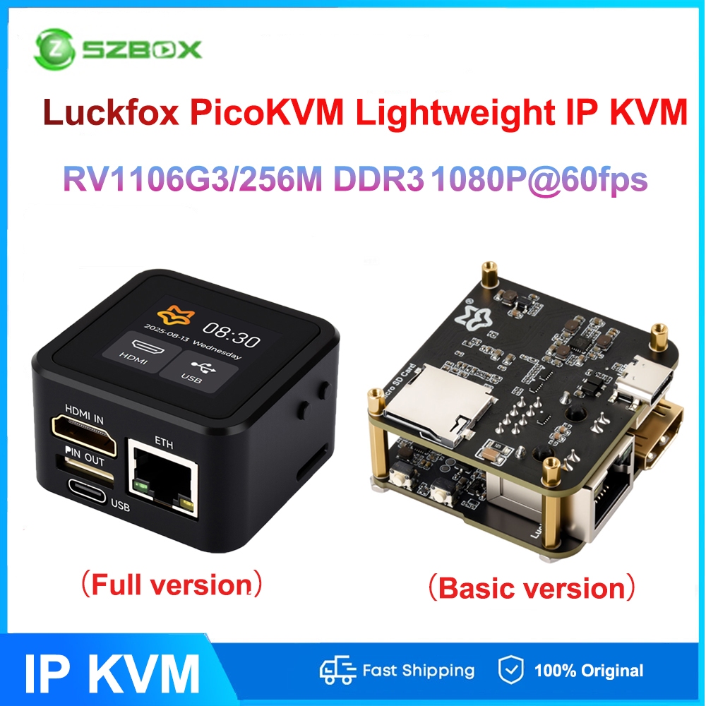 Luckfox PicoKVM Lightweight IP KVM Management Tool / Supports Output ...