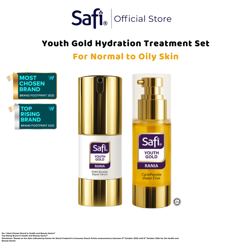 Safi Youth Gold Rania Hydration Treatment Set | CICA PDRN Spicules ...