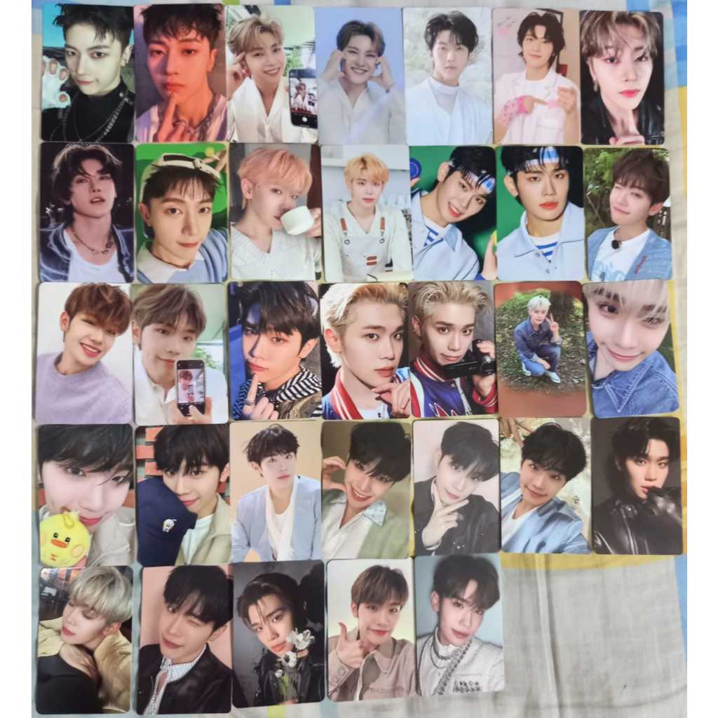 WTS OFFICIAL ZEROBASEONE ZB1 PHOTOCARDS PC Matthew Taerae | Shopee Malaysia