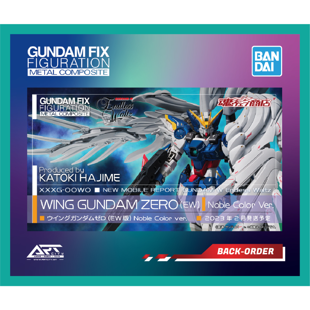 Bandai Gundam Fix Figuration Metal Composite - Wing Gundam Zero [EW ...