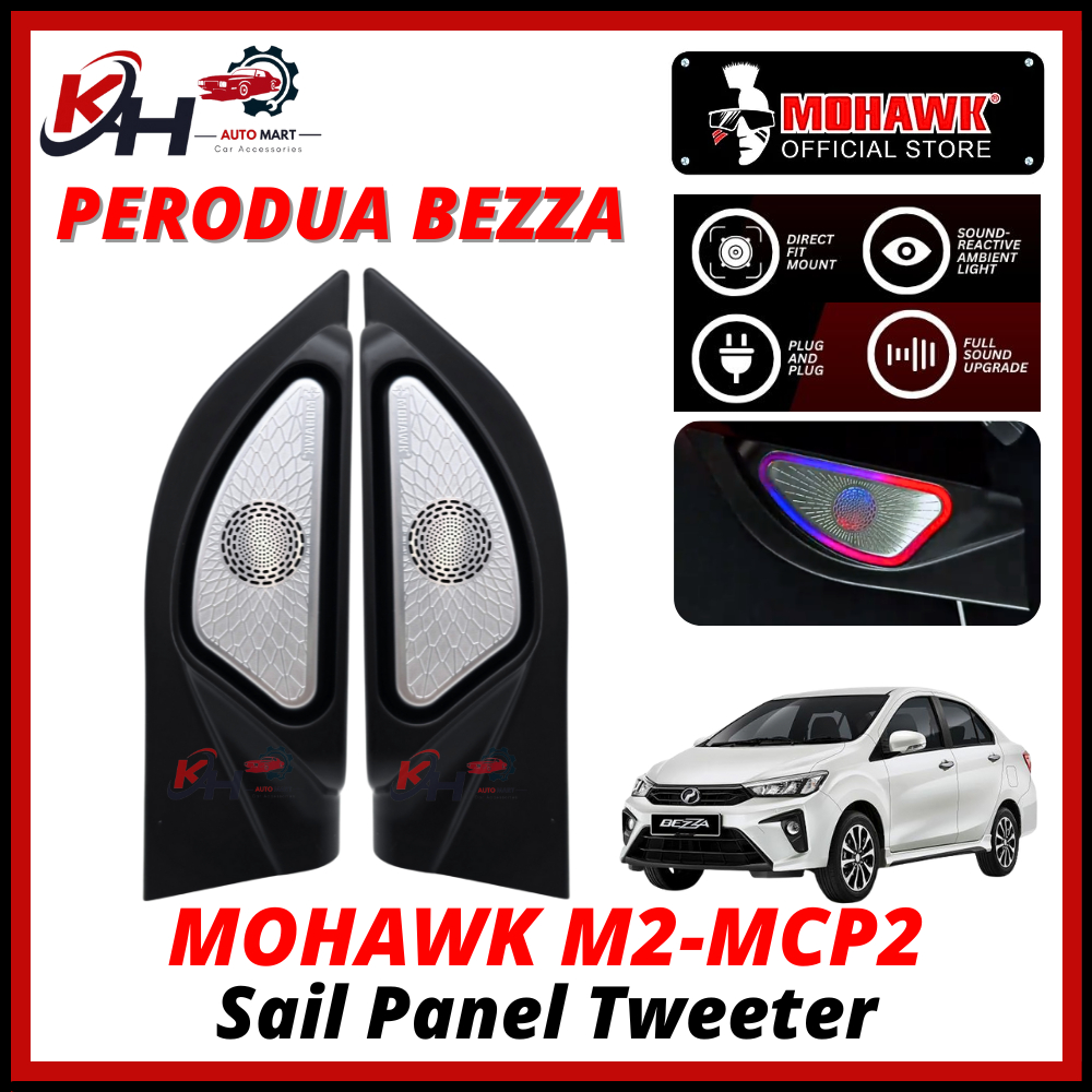 MOHAWK M2-SERIES PERODUA BEZZA Sail Panel Tweeter M2-MCP2(BZ1625) Side ...