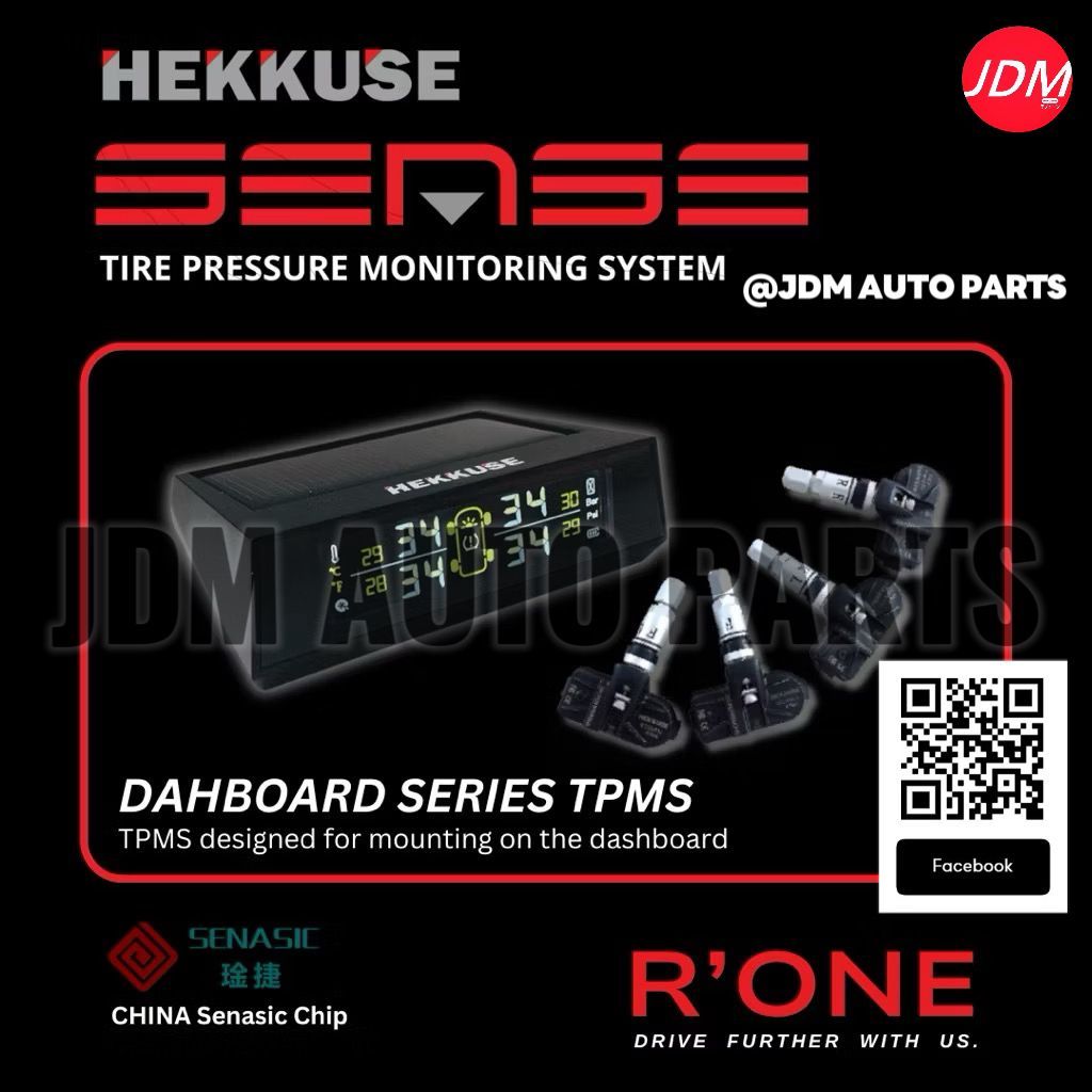 HEKKUSE Dashboard Series TPMS – Powered by Senasic Chip (R’ONE ...