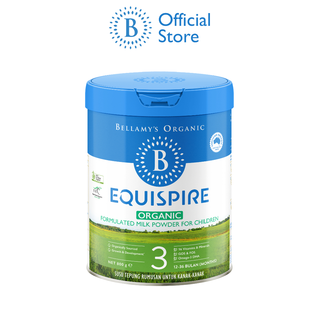 Bellamy's Organic Toddler ミルク　粉ミルク　step3 Bellamy's Organic EQUISPIRE Toddler Milk Drink Step 3 800g (12-36