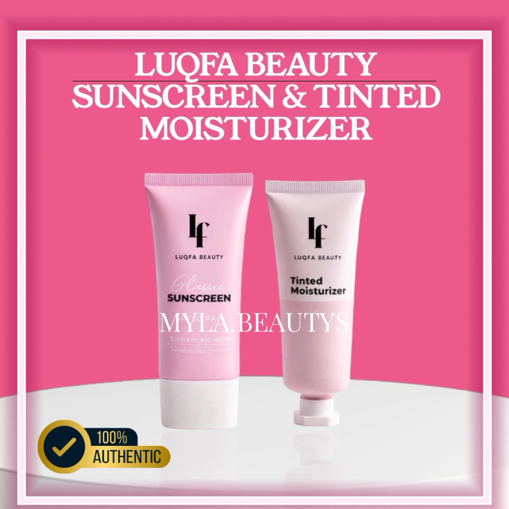 SUNSCREEN & TINTED MOISTURIZER BY LUQFA BEAUTY 💯 ORIGINAL HQ | Shopee ...