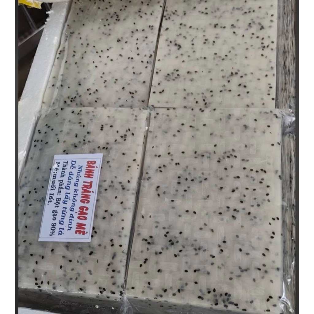 500gam Black Sesame Rice Paper is thin, naturally chewy | Shopee Malaysia