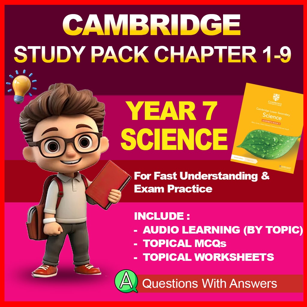 Year 7 Cambridge Science Notes & Practice Worksheets | Shopee Malaysia