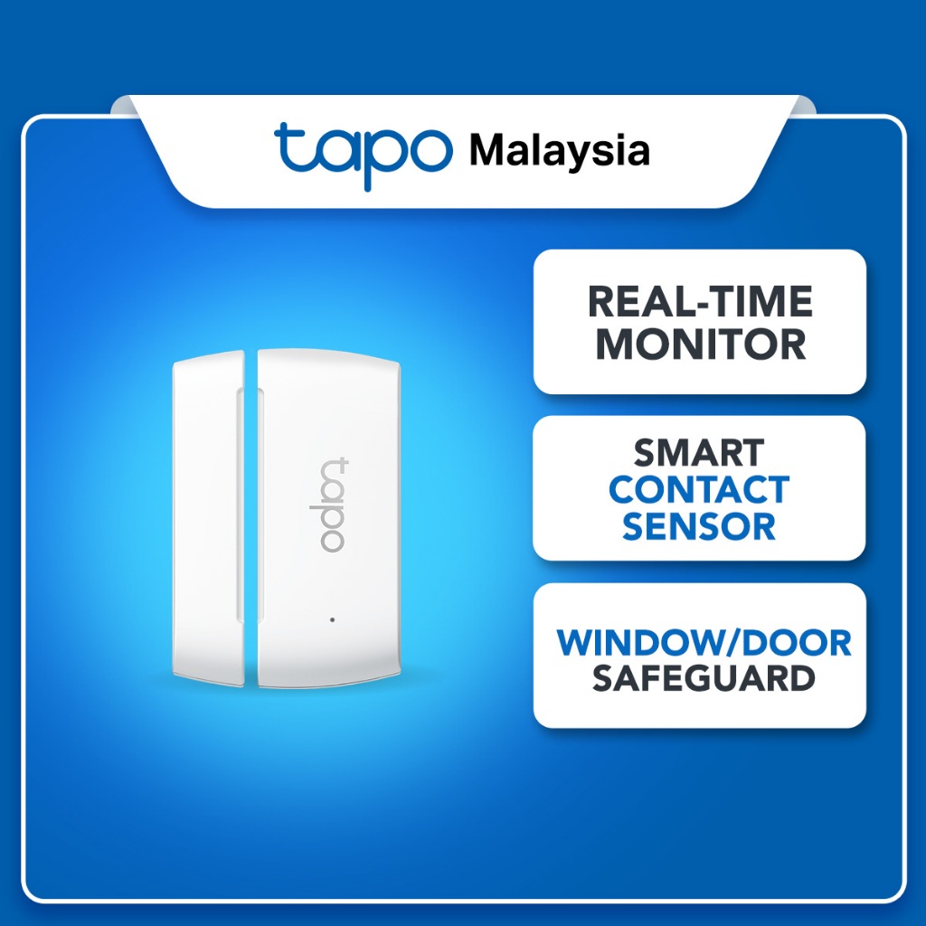 TP-Link Smart Doors And Windows Contact Sensor Tapo T110 | Shopee Malaysia