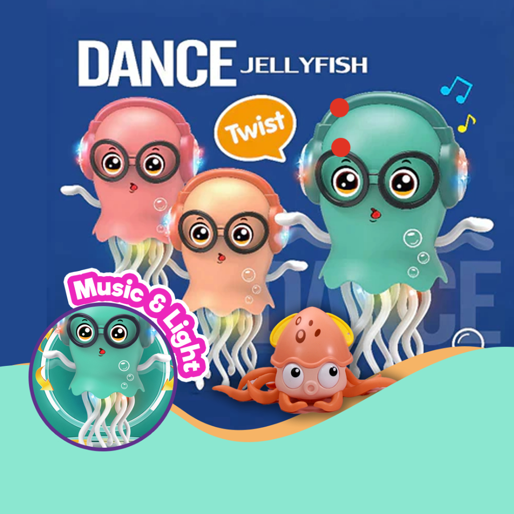 Realeos Magic Dancing Electric Light Jellyfish Walking Swimming Moving ...