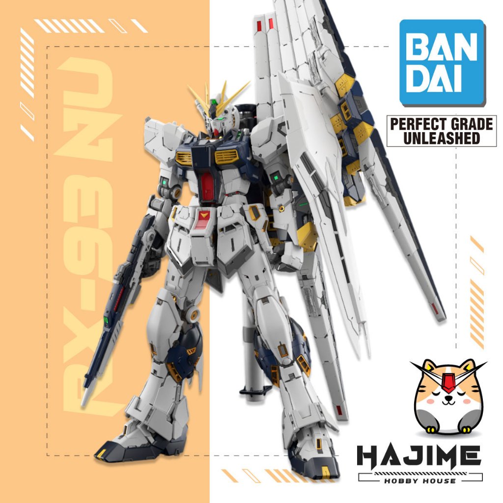 BANDAI PGU 1/60 RX-93 NU Gundam -Perfect Grade Unleashed PG Char ...