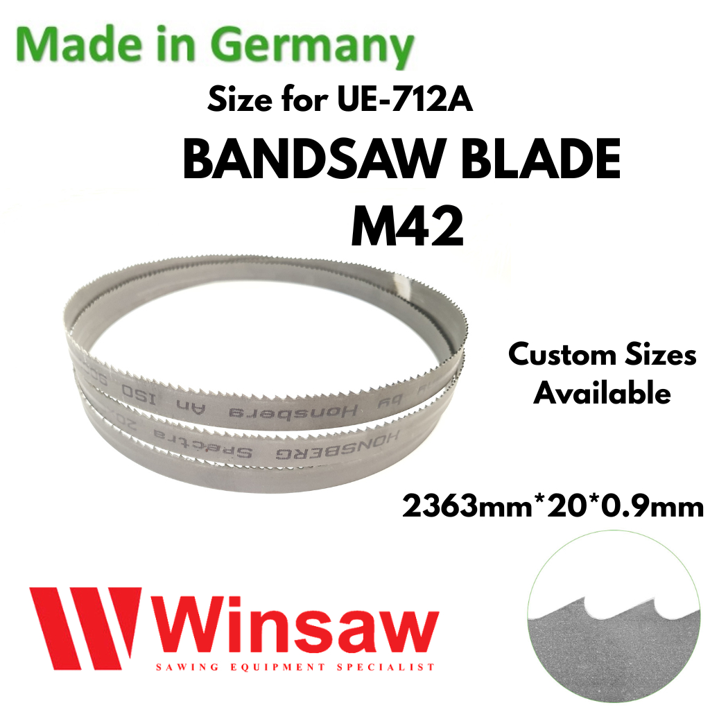 Honsberg Spectra M42 Bi-Metal Bandsaw Blade 2363x20x0.9mm for UE-712A ...