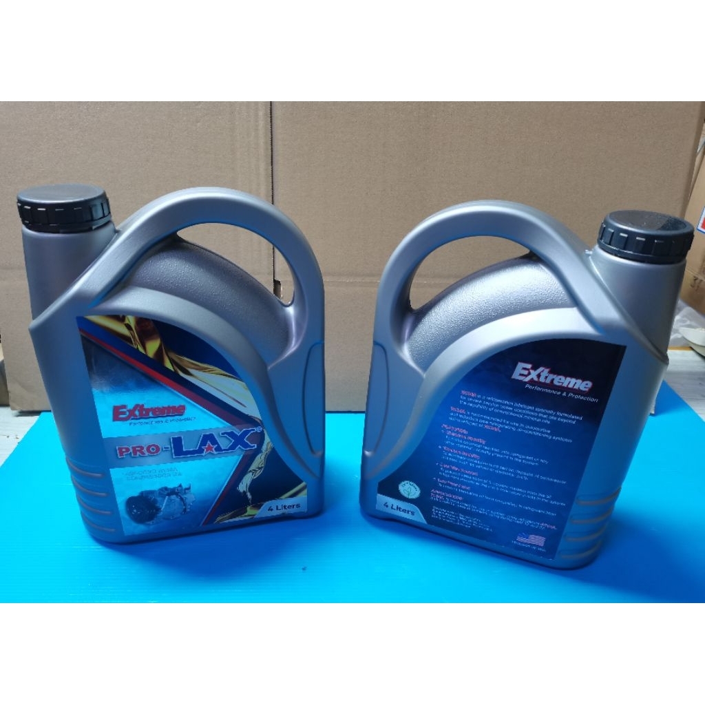 PRO-LEX Extreme R134A Compressor Oil For Car Aircond - 4Liters | Shopee ...