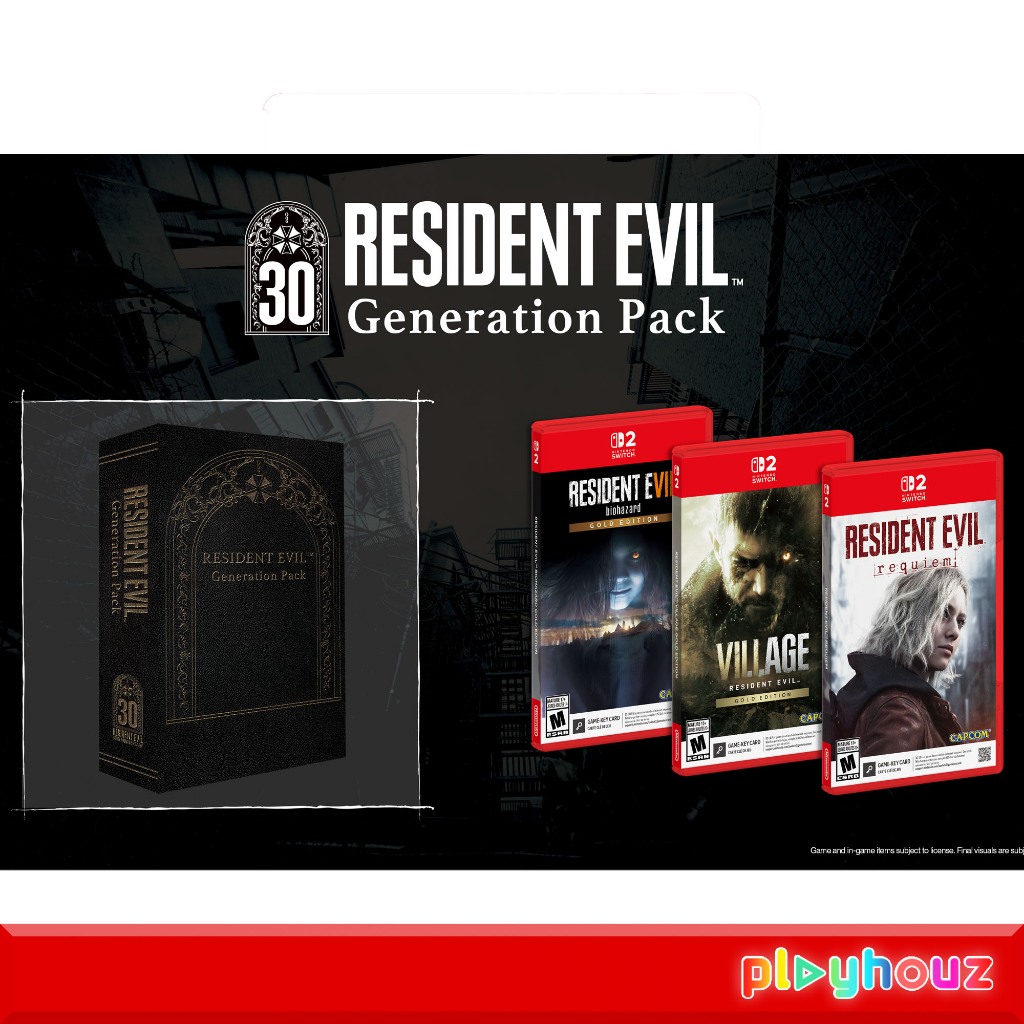 NS2 RESIDENT EVIL GENERATION PACK RE9 RE Requiem RE8 Village RE7 ...