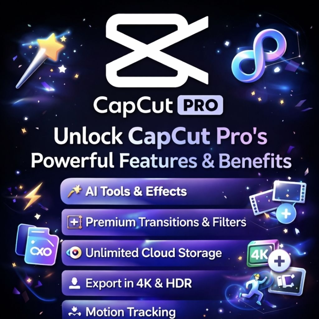 CAPCUT PRO MONTHLY PLAN | Shopee Malaysia