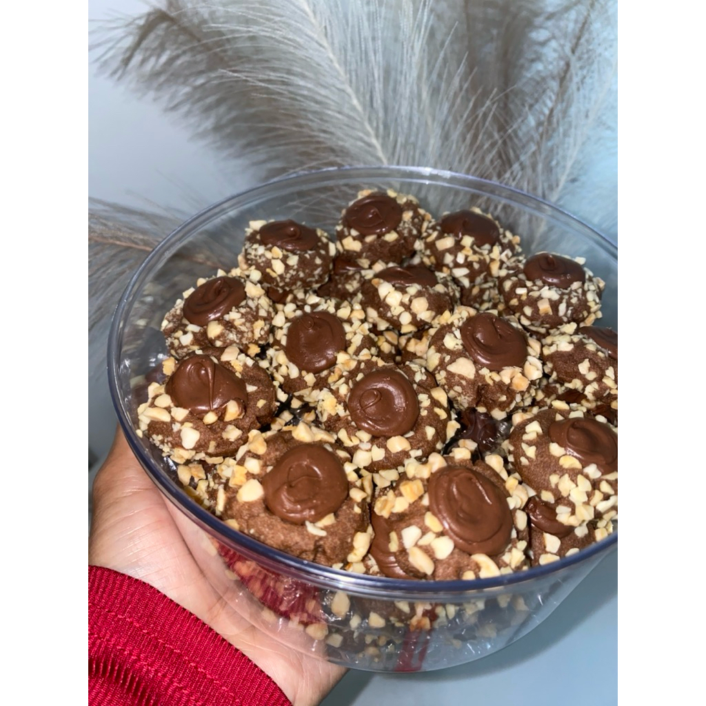 NUTELLA BUTTON | NUTELLA POD COOKIES MUSLIM PRODUK ( PURE BUTTER ...