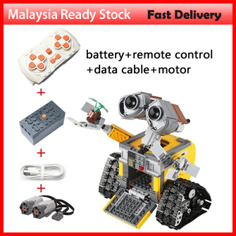 687PCS Robot Motorized High-tech APP RC Robot Motor Power Functions DIY Educational Building Block Model For Children To