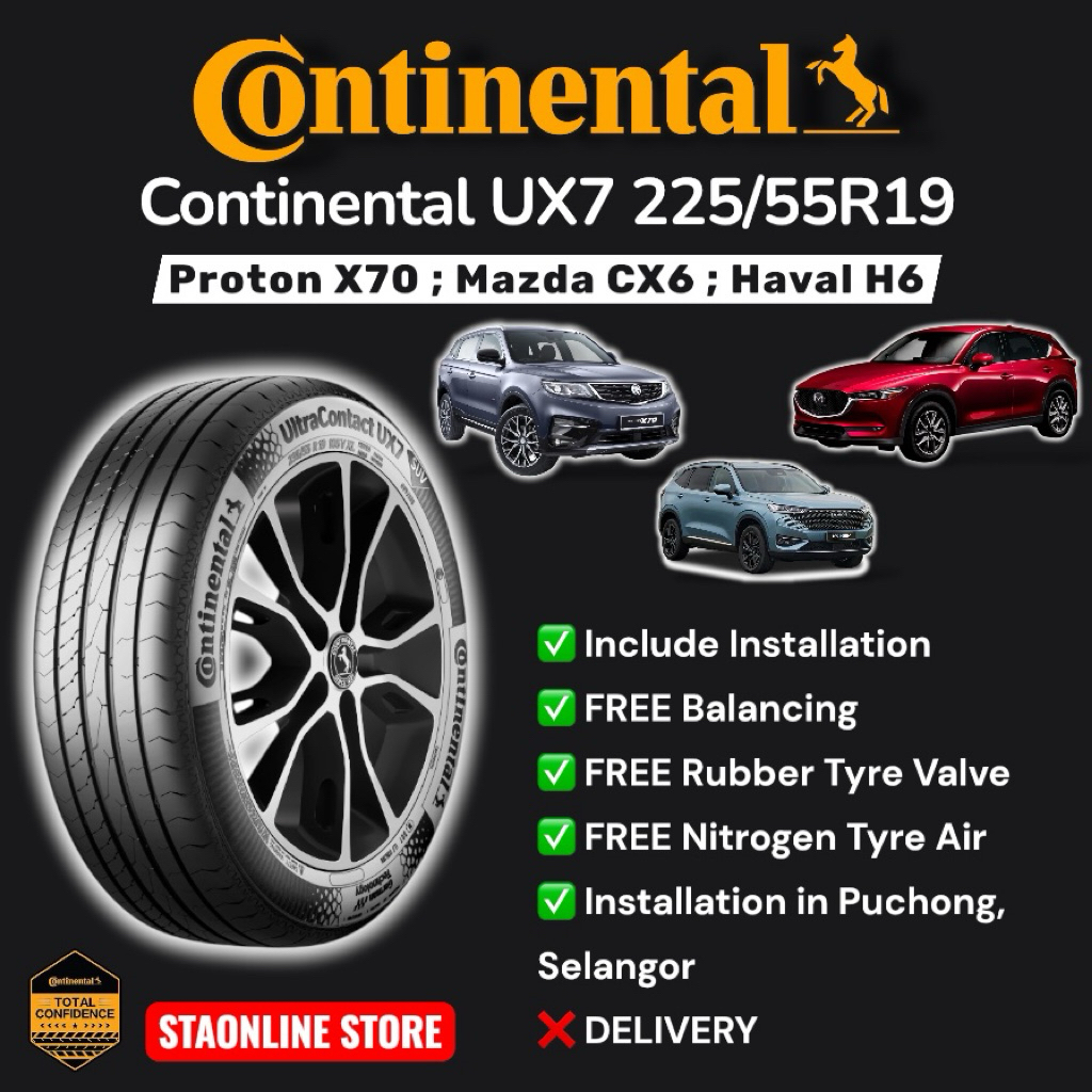 Buy continental ux7 Online With Best Price, Jul 2026 | Shopee Malaysia