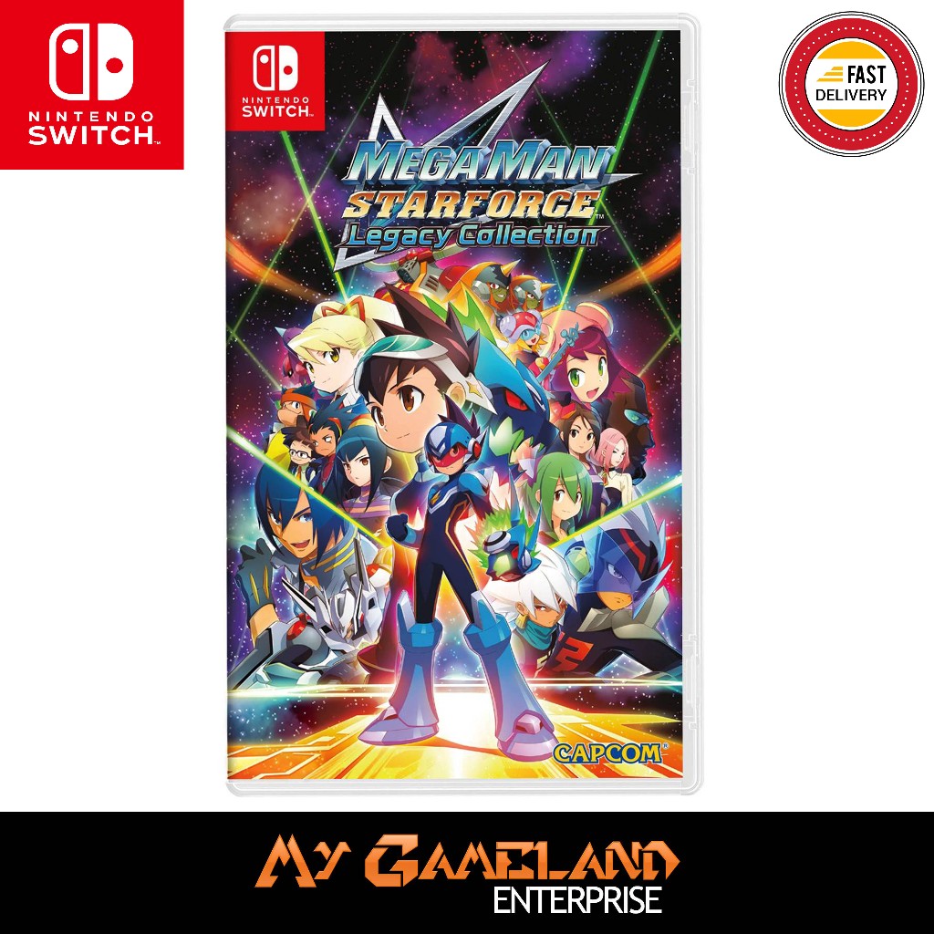 Nintendo Switch Mega Man Star Force Legacy Collection (English/Chinese ...