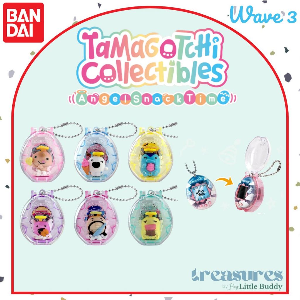 Tamagotchi Collectibles Angel Snack Time Original Bandai Tenshitchi ...