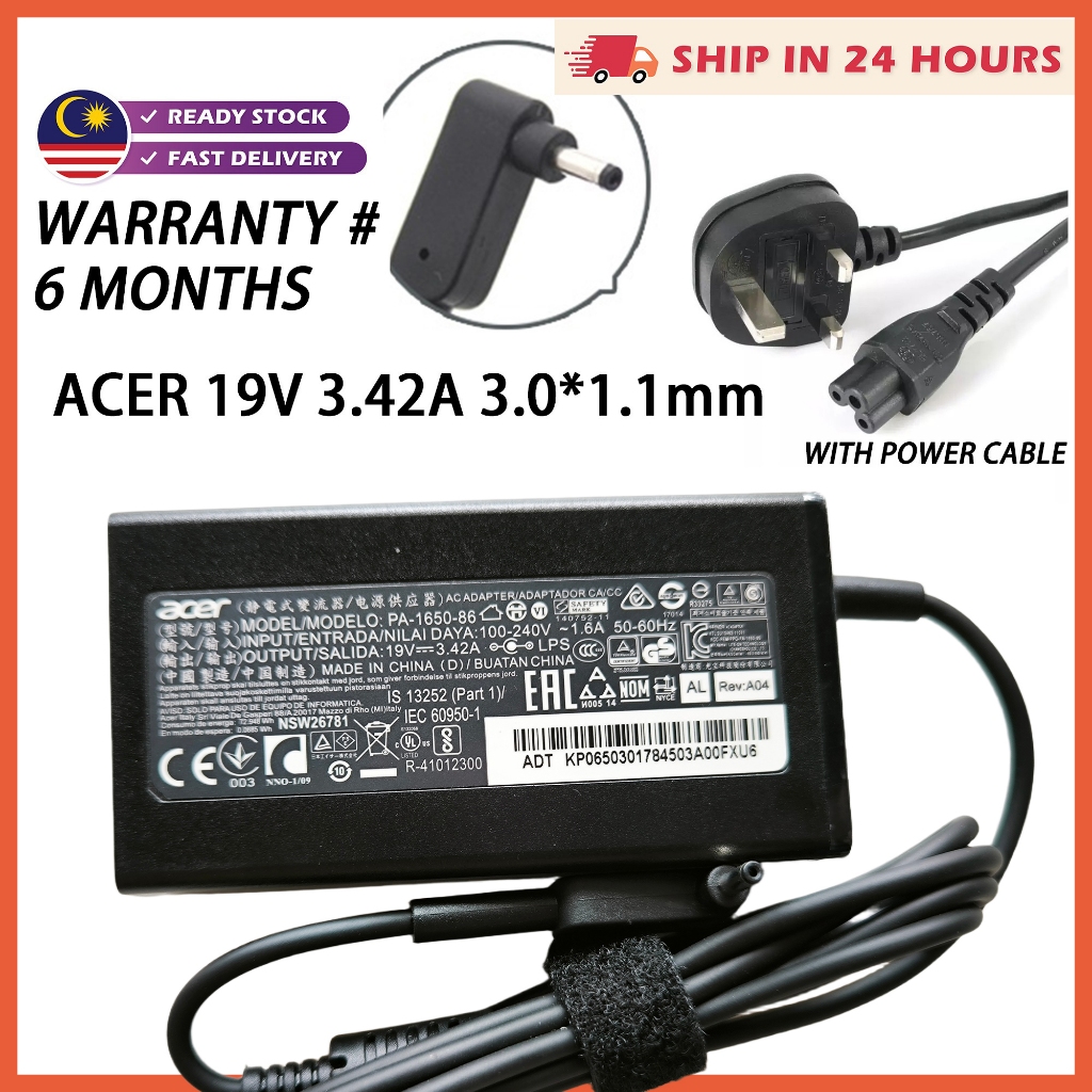 ACER 3.0*1.1MM TRAVELMATE P215-53 52 P214 N19Q7 TMP214-52 P214-51 53 ...