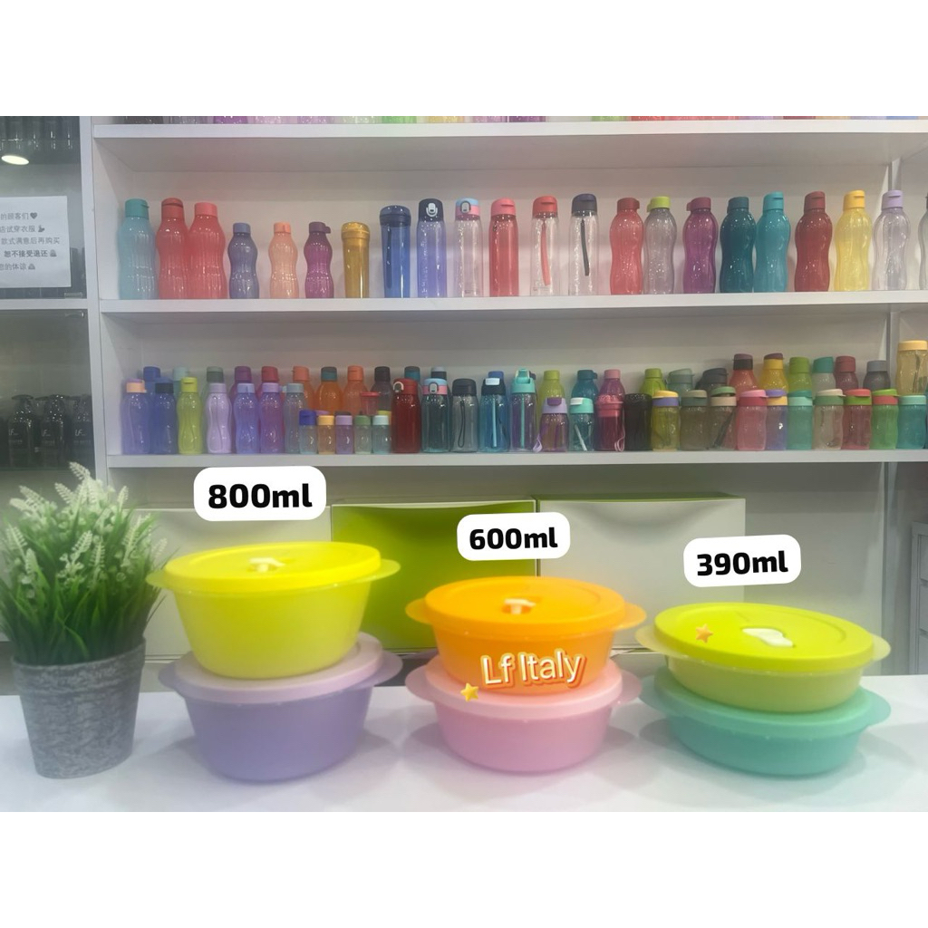 Tupperware Crystalwave Bowl Set 390ml/600ml/ 800ml | Shopee Malaysia