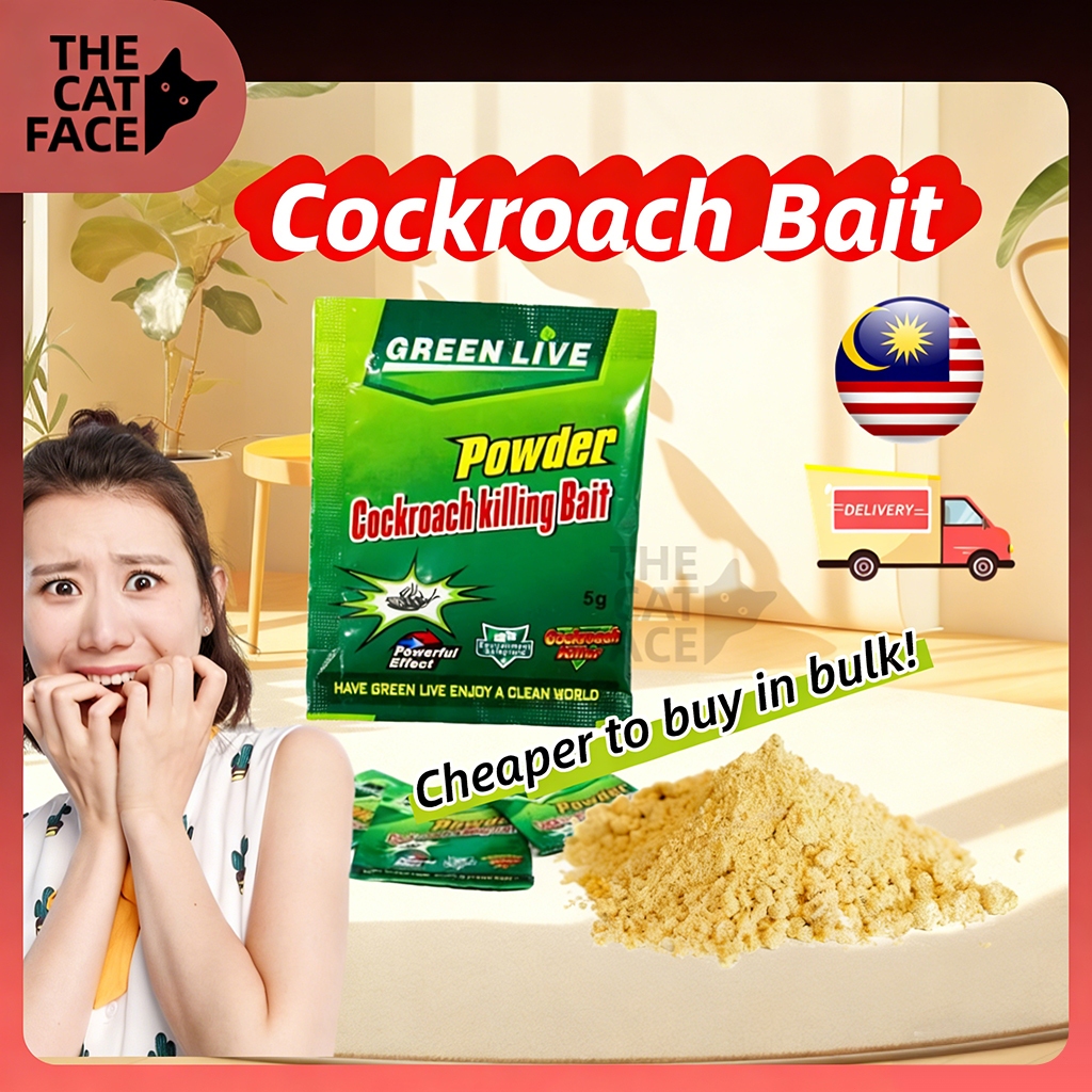 Local Spot 50 Pack Strong Roach Killer Bait 5g Fast Acting Cockroach ...