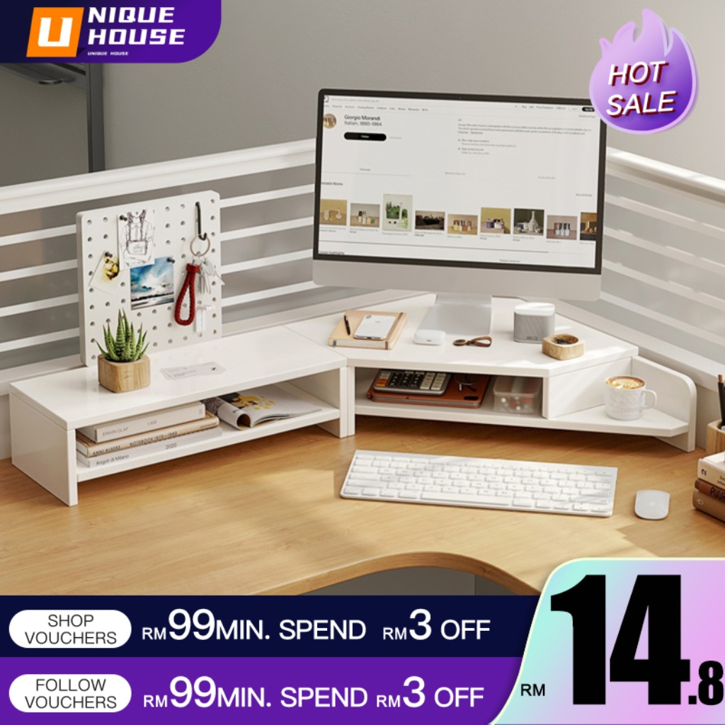 Monitor Stand Monitor Rack Desktop Computer Rack Office Desktop Rack ...