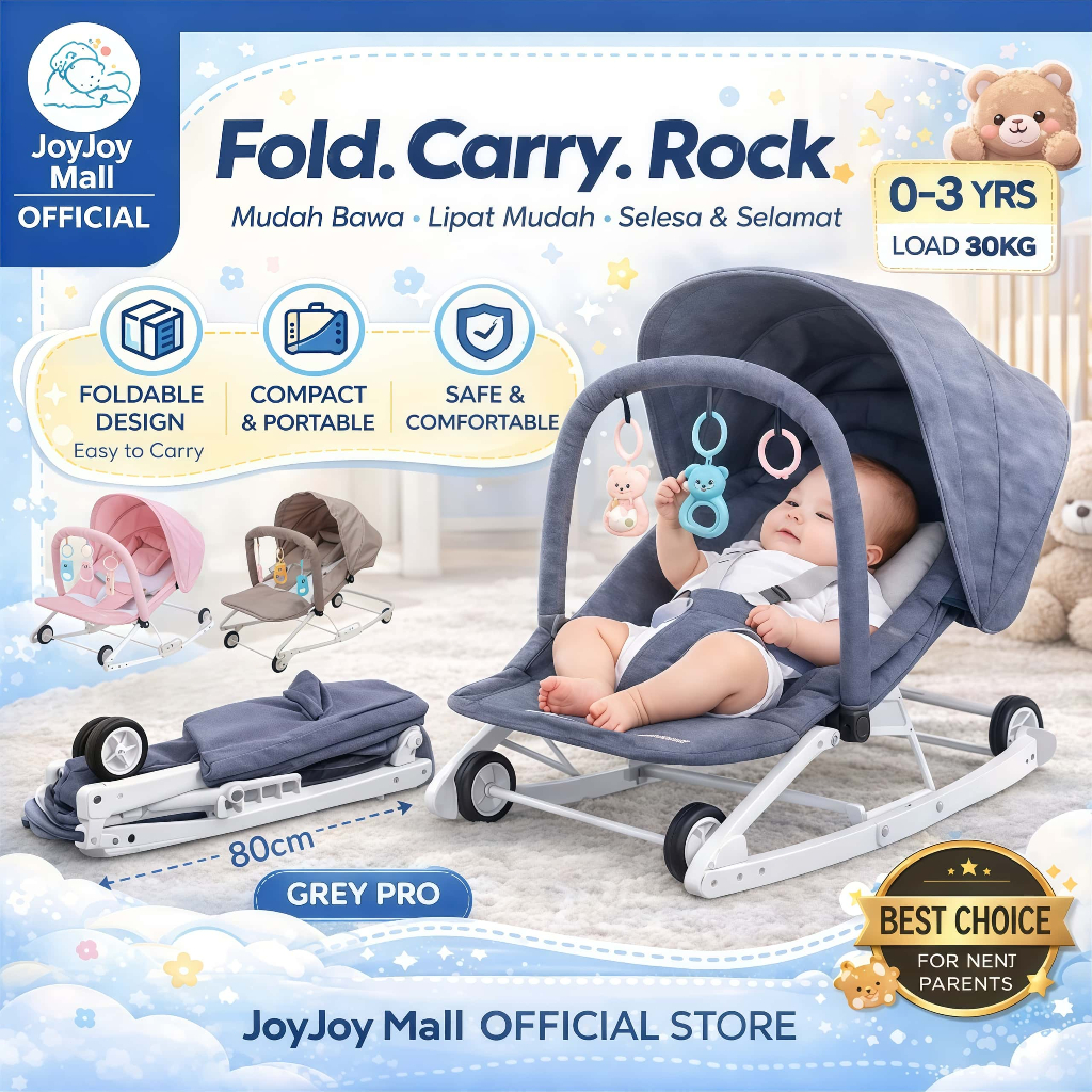 New Foldable Baby Balance Chair Rocker Baby Bouncer Baby GearChair ...